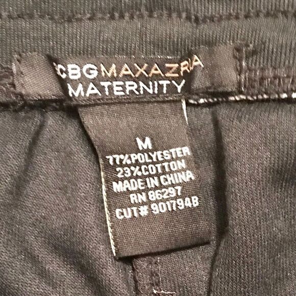 BCBG Max Azria embellished velour maternity pants - Picture 3 of 5